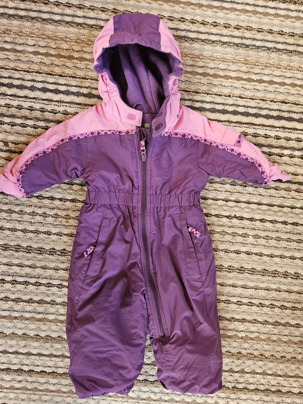 REI Purple Snowsuit